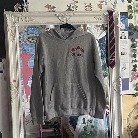 grey gucci hoodie fake|Gucci champion hoodie cheap.